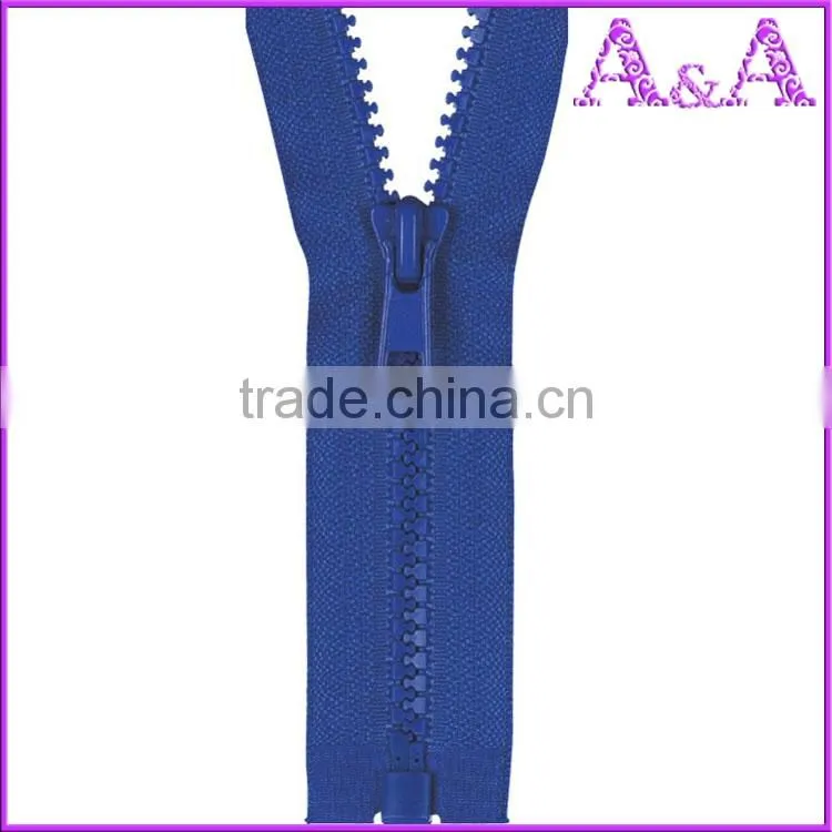 hot-selling apparel invisible plastic zipper O/E A/L with invisible teeth slider