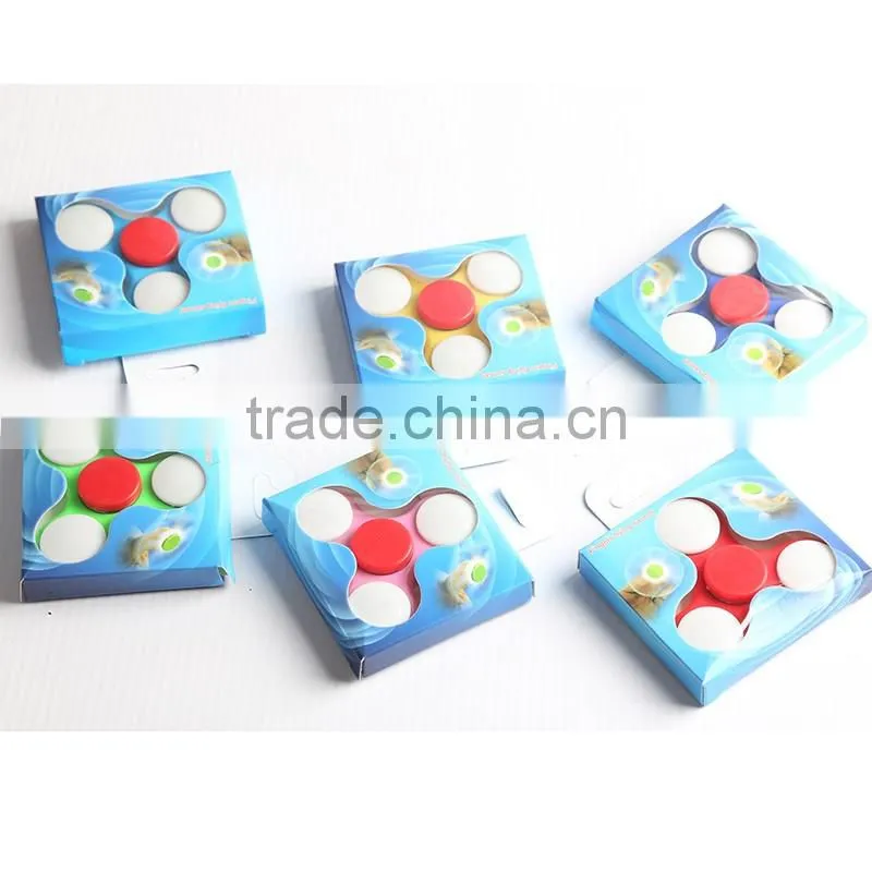 New hand spinner toys educational toys led flashing hand fidget spinner