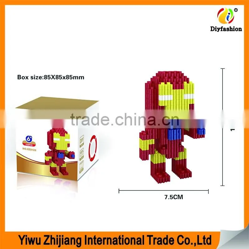 Hot Sale 3D Mode Mini Diamond Dinosaur Eva Blocks Intelligence Blocks Toys for Childrens
