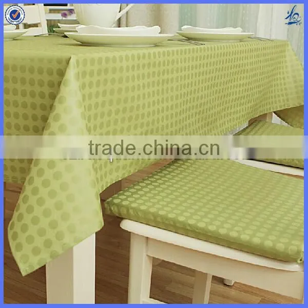 polka dot cotton table cloth/table cloth designs