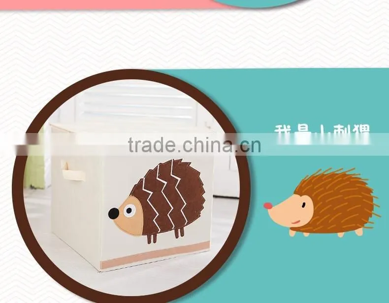 cotton canvas storage bin /box for toy organizer
