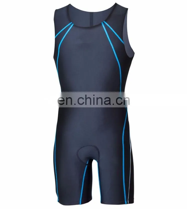 Highly breathable and high quality short sleeve triathlon wear for bike