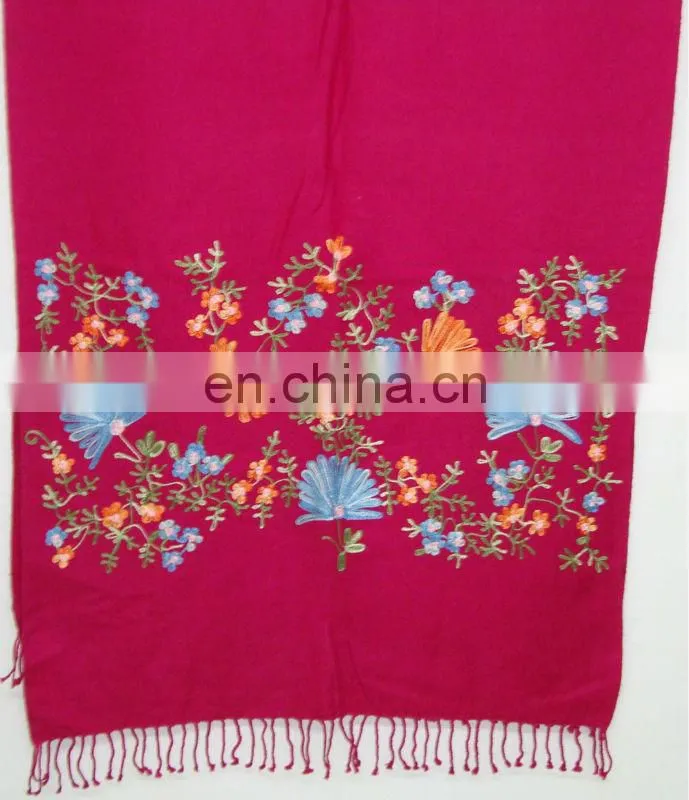 Pashmina Shwal with Embroidery