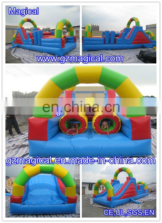 durable kids bouncer castle inflatable obstacle course for sale