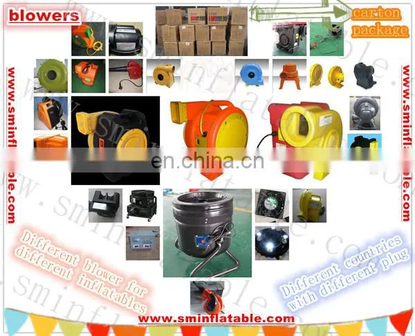 Attractive inflatable fun city, big inflatable bouncy games, inflatable combo slid fun land city