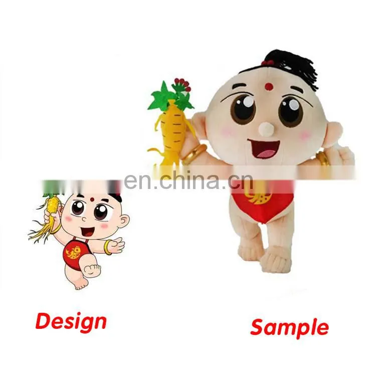 OEM Design Super Soft Fabric Doll Custom Stuffed Animal Plush Toys