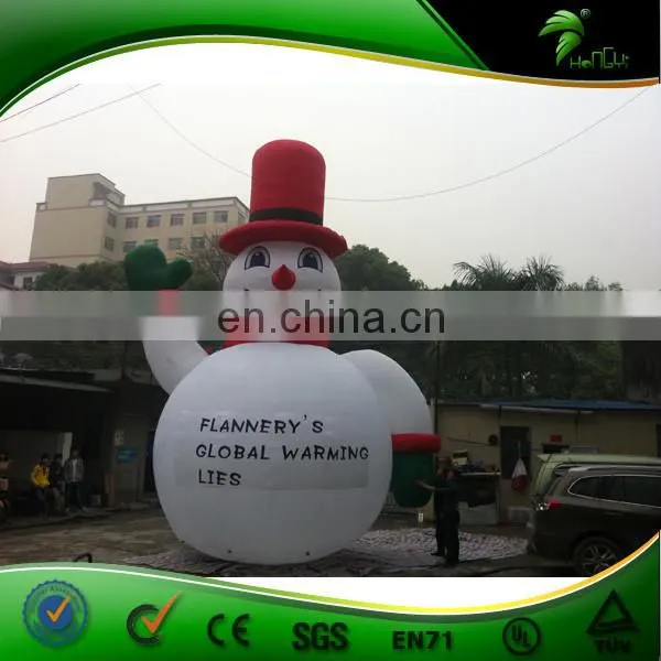 China Manufacturer Hot Sale Cheap Christmas Inflatable Snowman For Christmas Yard Decoration