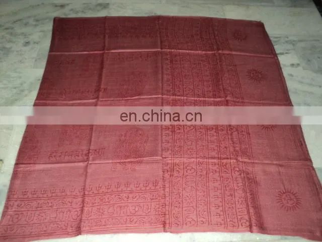 HINDU GODS PRINTED PRAYER SCARVES 100 PCS