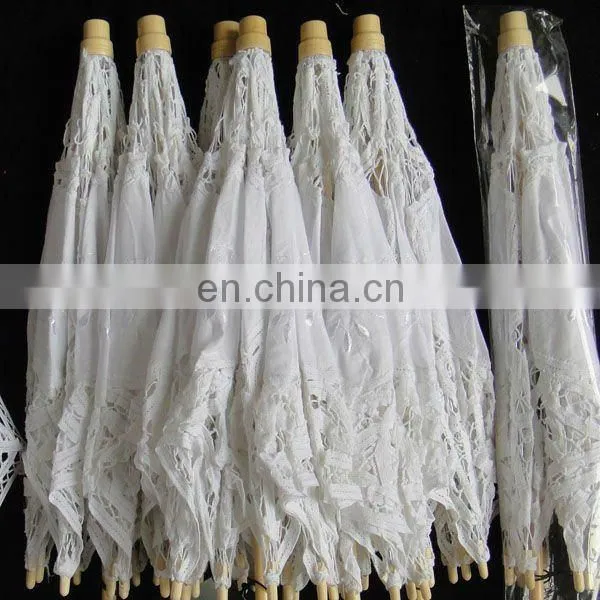 Promotion in stock 12inches small child lace umbrella