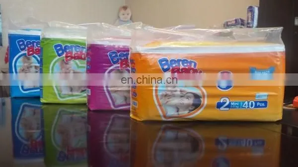 Made in Turkey disposable cotton Beren baby diapers