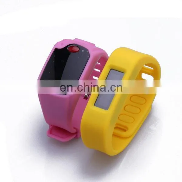 elegant silicone gps tracking wristband
