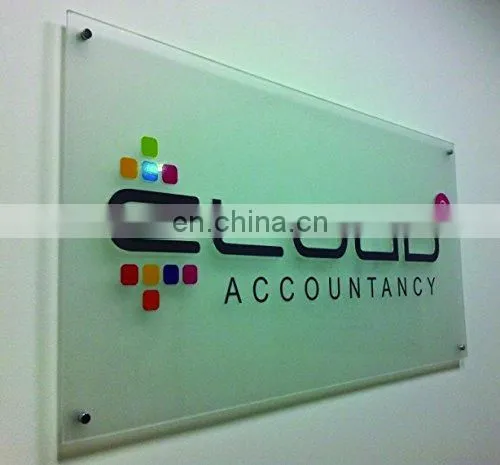 wholesales cheap acrylic wall sign holder frame