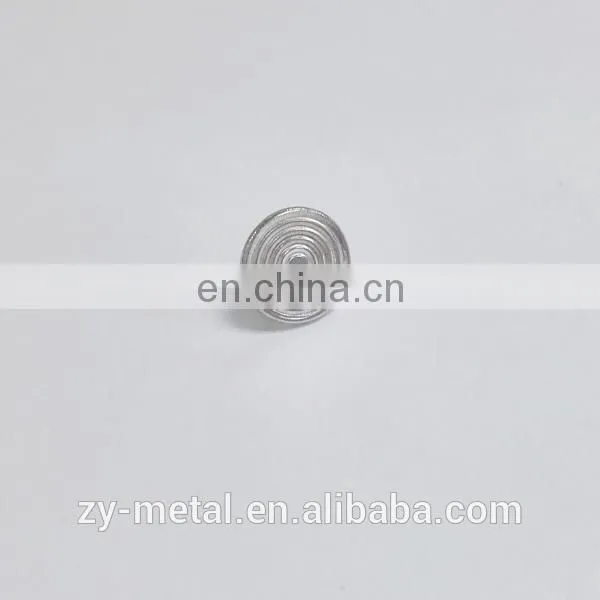 7.5mm aluminium alloy nails for jeans