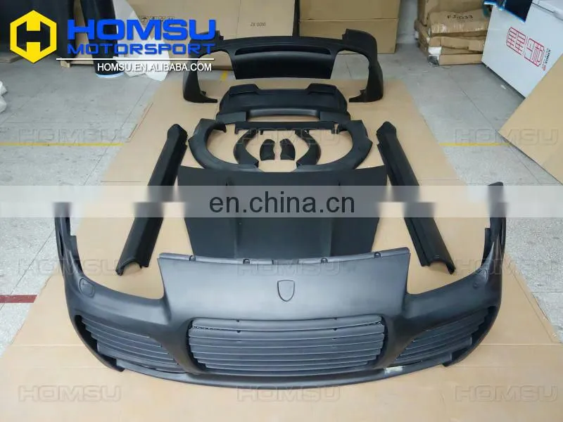TA auto spare pack aero kit for 955 prosch cayenne body kit with fornt bumper 2004 2005 2006