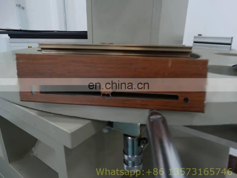 Window door fabrication machine aluminum profile punching machine drilling hole machine