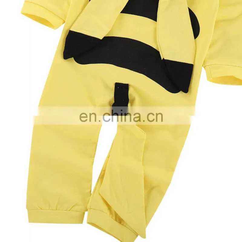 Girl Boy Rompers One-Piece Garment Yellow Winter Baby Romper