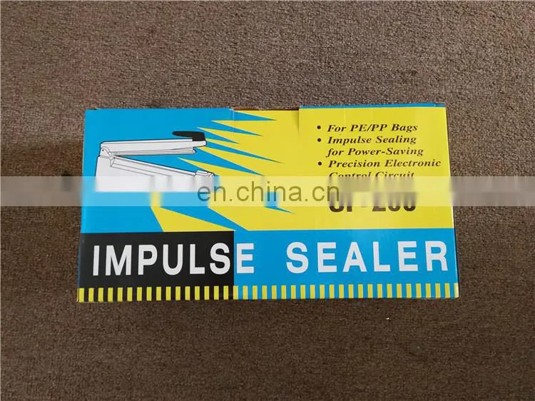 manual impulse sealer pfs series plastic bag sealing machine