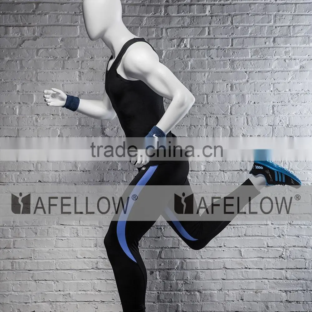 Fiberglass White Sports Mannequin Abstract Men mannequin PB5-W2