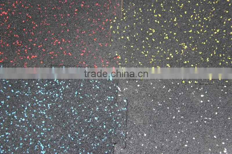 fitness rubber mat/colorful rubber matting/joining interlocking rubber mats