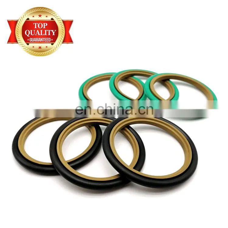 China Manufacturer Hydraulic Cylinder Rod Rubber PTFE HBTS STD Rod Step Seal GSJ Seal