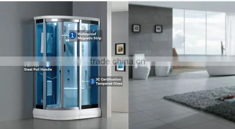 Modern Bedroom Sets Acrylic Shower Bath Steam Shower Room K-7027