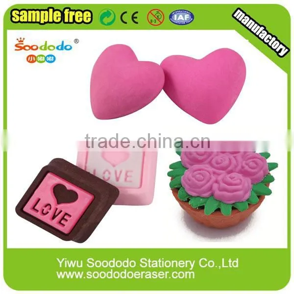 stationery korean Puzzle Hot Sale Erasers for gift