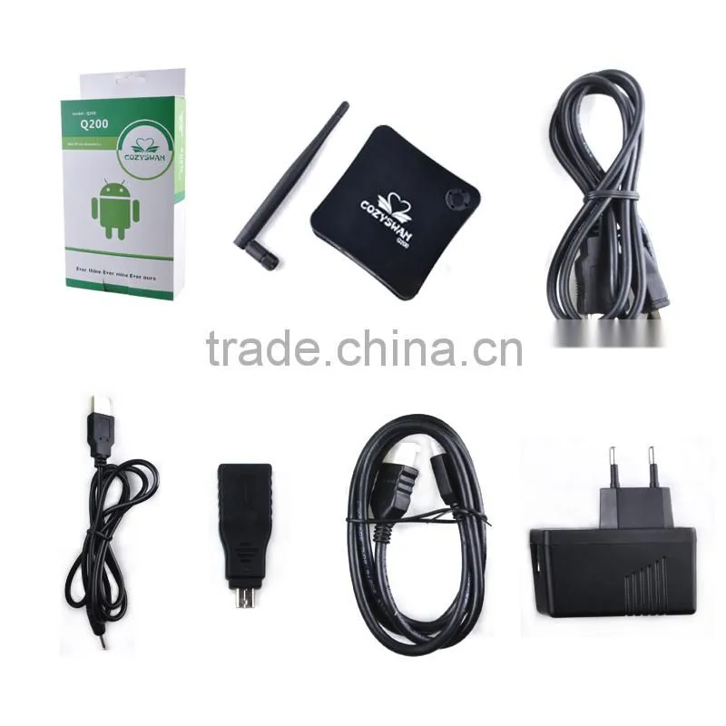 Hot sale! Q200 mini pc Bluetooth HDMI Dongle Support 3G Android 4.2 Dual Core Android TV Box