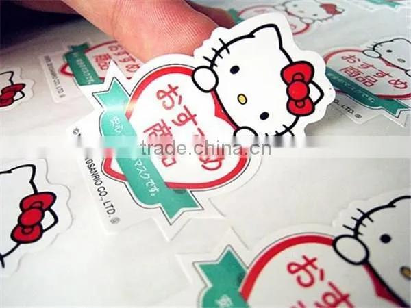 Shanghai custom printed waterproof transparent price label