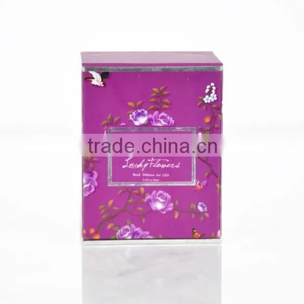 Home fragrance Aroma Reed Diffuser with glass bottle SA-1991