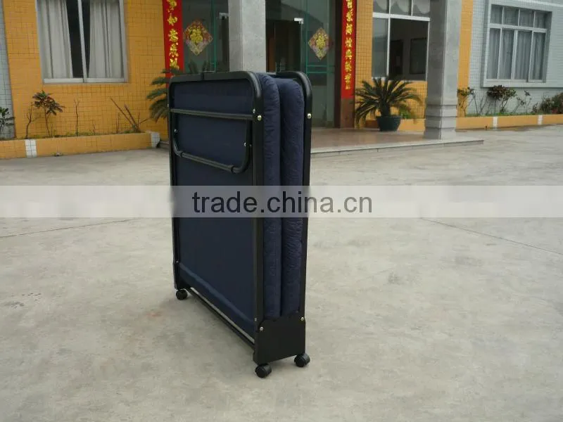Metal Single Guest Folding Mattress Bed