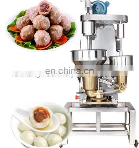 Automatic small meatball machine to making stuffed meatballs