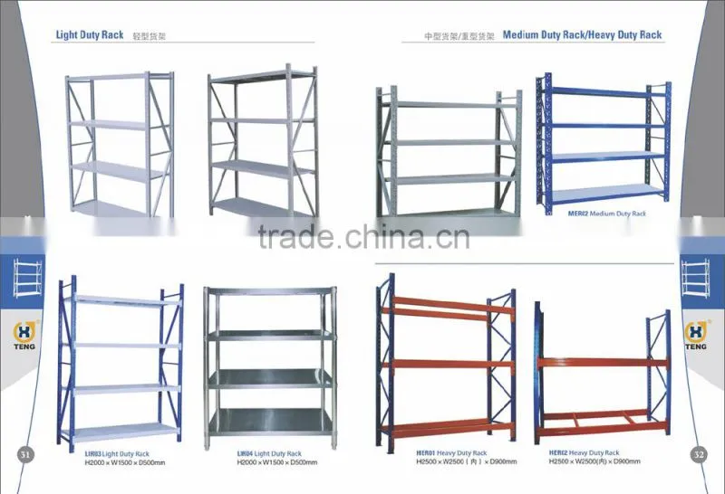 Light Duty Metal Storage Rack/warehouse Rack LIR03