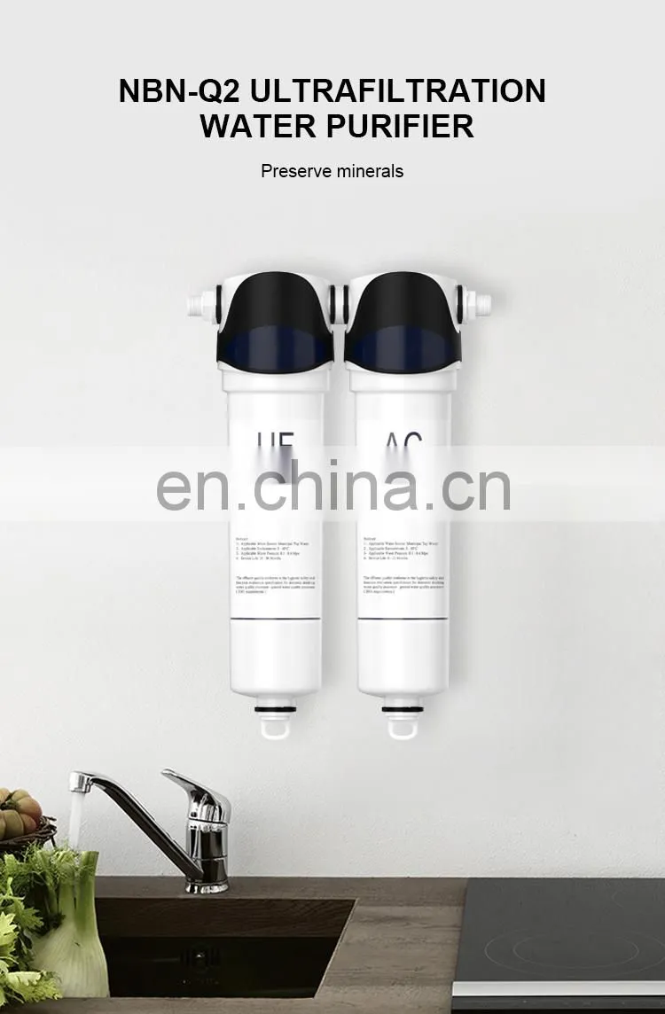 water alkaline filtration uf membrane household filter ultra filtration water filtration system