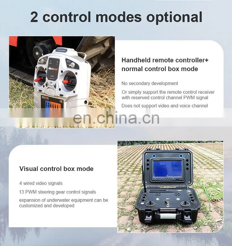 Big power provide 380V generator supply rubber track robot platform tracked robot chassis underwater robot chassis