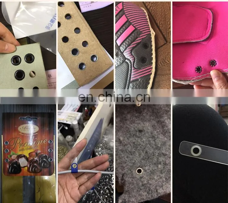 automatic grommet eyelet machine