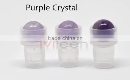 double end glass container,roll on glass vial 2*5ml