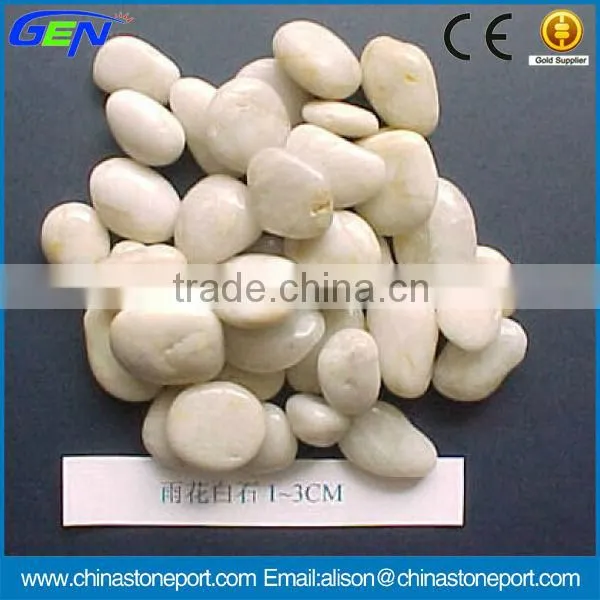 White High Quality Small Size Pebbles