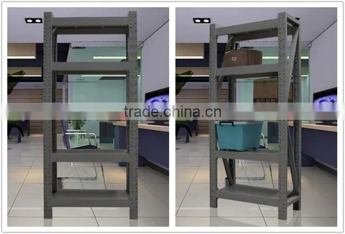 Fast Delivery Shelf 4 Layer Steel Storage Iron Shelf