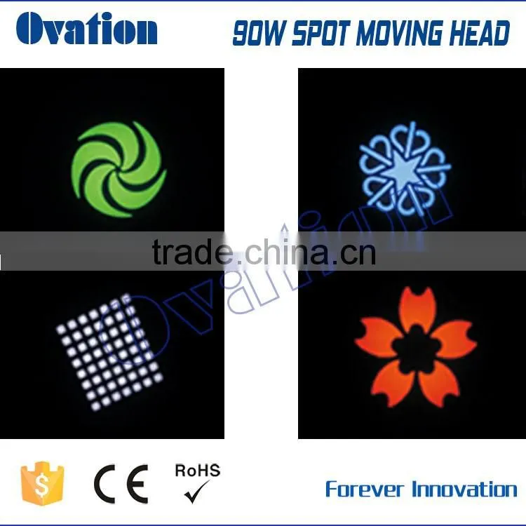 LED moving head spot 90W dj light
