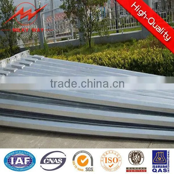 high way Galvanized folding solar led street light for sale