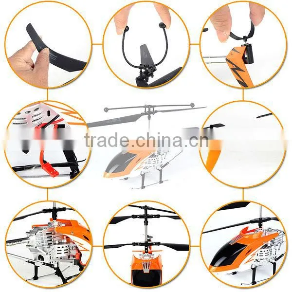 China Manufacture 3.5 CH Metal RC Helicopter with gyro and light Radio Control Toy RC Toy