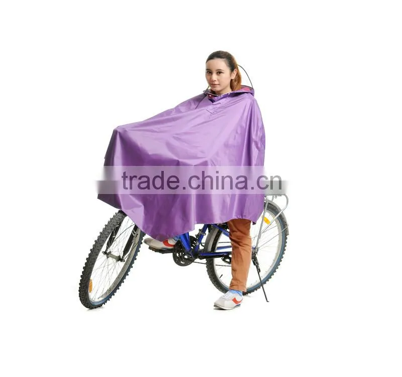 2013 fashion oxford material rain poncho for bike