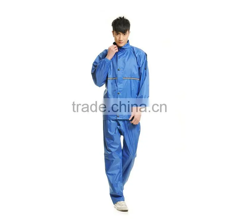 YANLI 100% waterproof,wholesale korea adult outdoor pvc raincoats