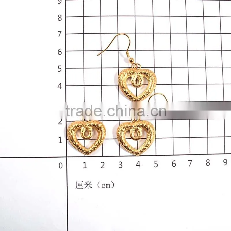 Most Selling Products Italian 316L Stainless Steel Jewelry Gold Plated Sets