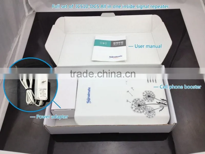 all in one inside including service antenna 2g 1800 pico dcs ICS AGC mobile signal repeater