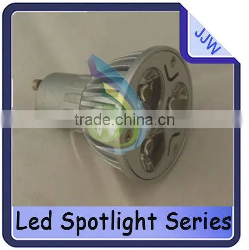 long lifespan 3*2w dimmable GU10 led spotlight