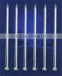 black/galvanized grooved concrete nails