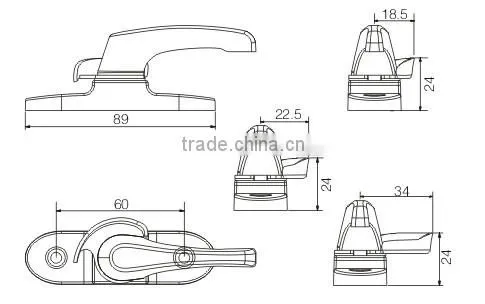 Lock JW-2006A