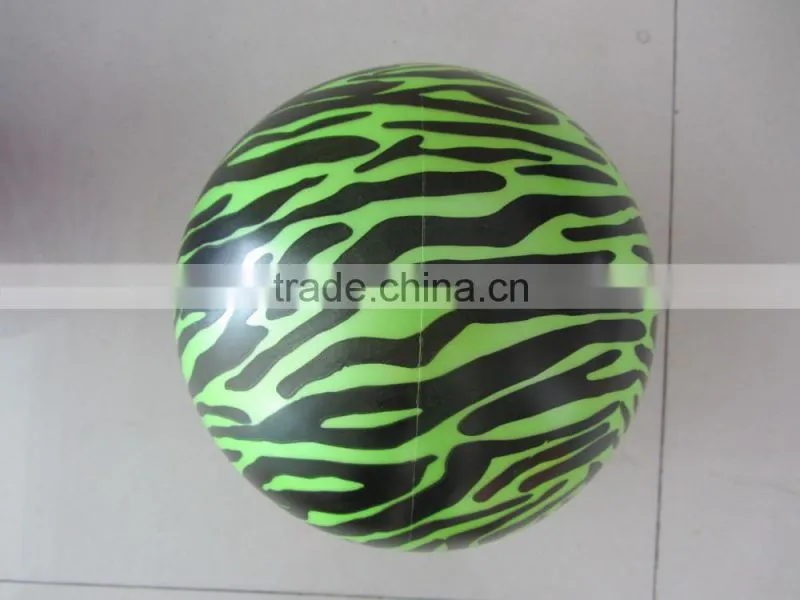 2014 newest one color printed pvc ball for kids