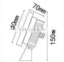 3W Led garden lights IP65 Fixture Lighting LED Outdoor Flood Light Spot Light Fixtures